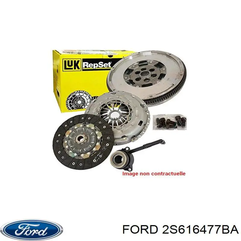 Маховик двигуна Ford 2S616477BA ціна, від 433.58 USD