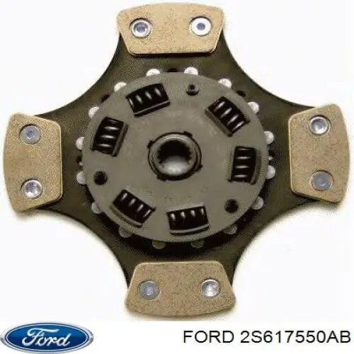 Диск зчеплення 2S617550AB Ford