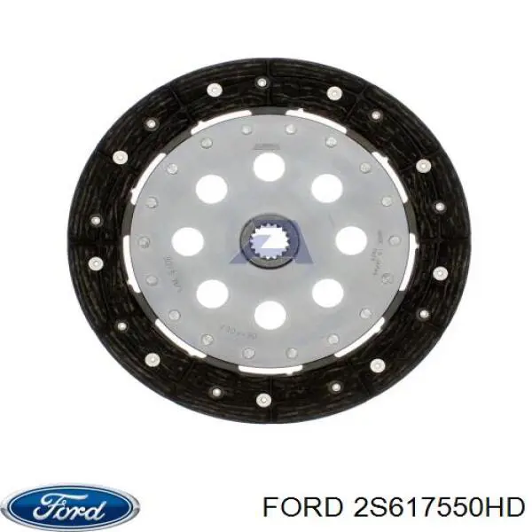 Диск зчеплення 2S617550HD Ford