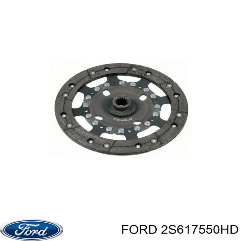 Зчеплення Ford 2S617550HD ціна, від 64.64 USD