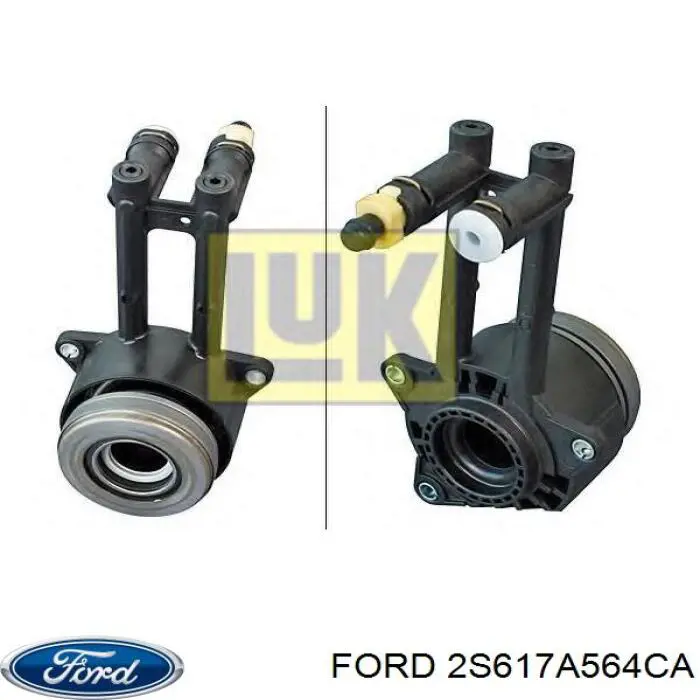 Робочий циліндр зчеплення в зборі з витискним підшипником Ford 2S617A564CA ціна, від 54.11 USD