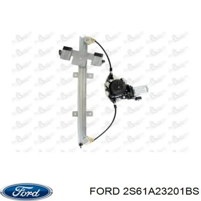 Купити 1255778 Ford Механізм стеклопідйомника водійських дверей
