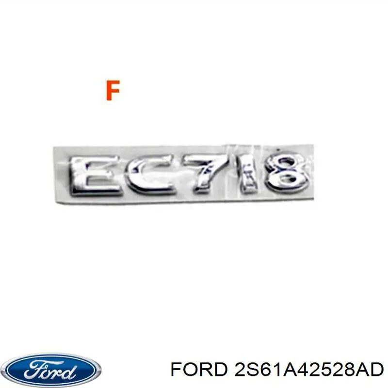 Емблема кришки багажника 1507221 Ford