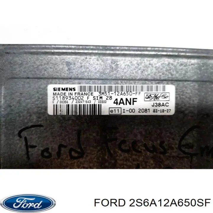 Купити 2S6A12A650SF Ford 