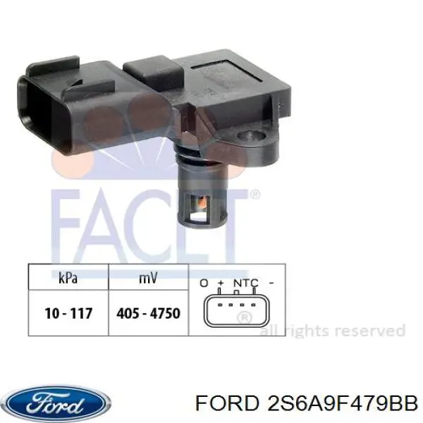 МАП Сенсор 2S6A9F479BB Ford