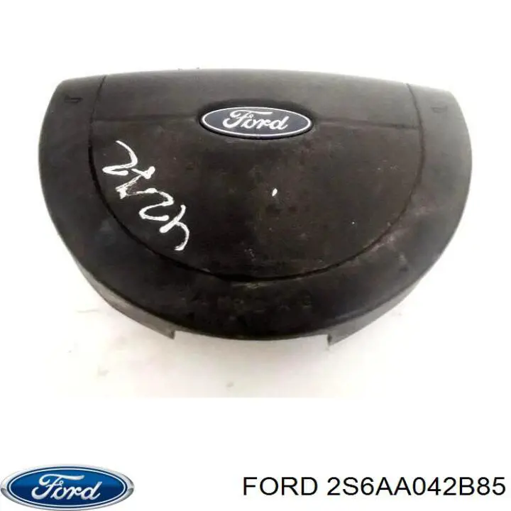 2S6AA042B85 Ford Подушка безпеки, водійська, AIRBAG