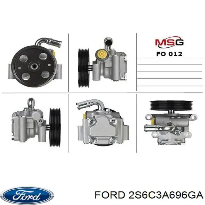 Купити 2S6C3A696GA Ford Насос гідравліки