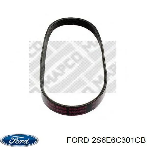 Ремінь генератора 2S6E6C301CB Ford