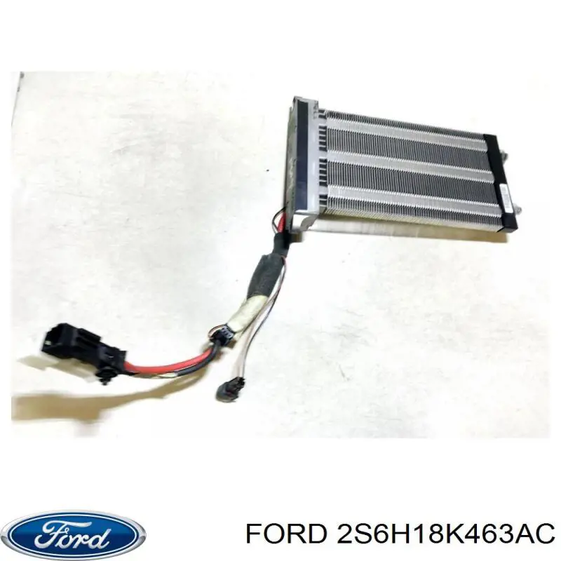 Електропідігрівач повітря системи опалення салону Ford 1206929