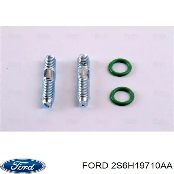 Купити 2S6H19710AA Ford Радіатор системи охолодження кондиціонера