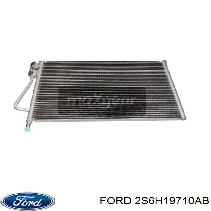 Купити 2S6H19710AB Ford Радіатор системи охолодження кондиціонера