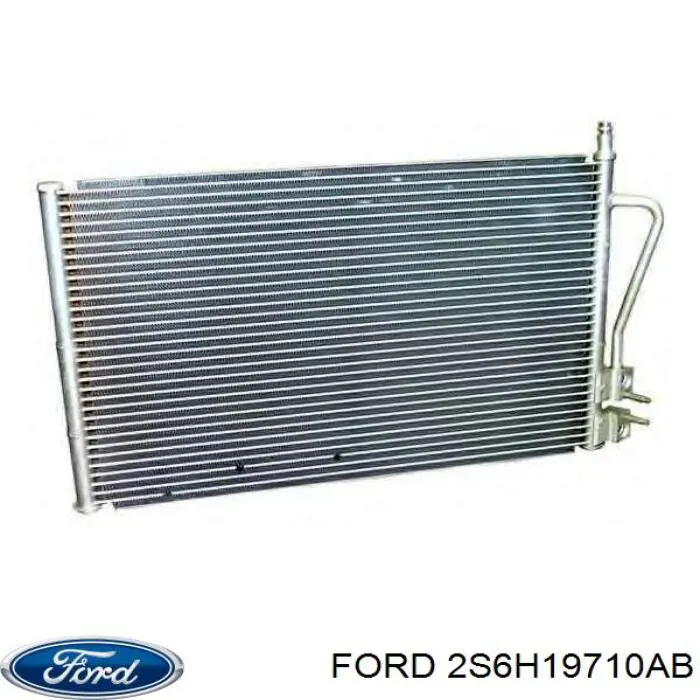 Конденсатор кондиціонера Ford 2S6H19710AB ціна, від 68.97 USD