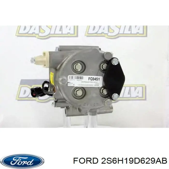 Купити 2S6H19D629AB Ford Компресор кліматичної установки