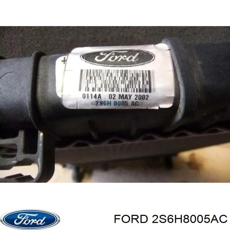 Радіатор охолодження двигуна 2S6H8005AC Ford