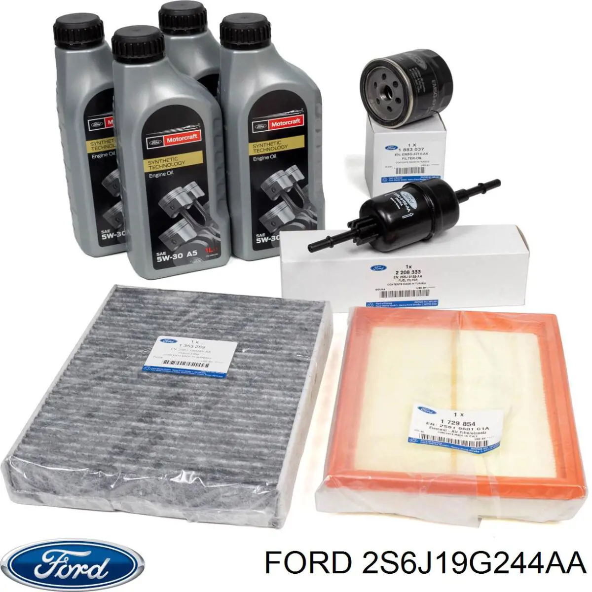 Фільтр салону 2S6J19G244AA Ford