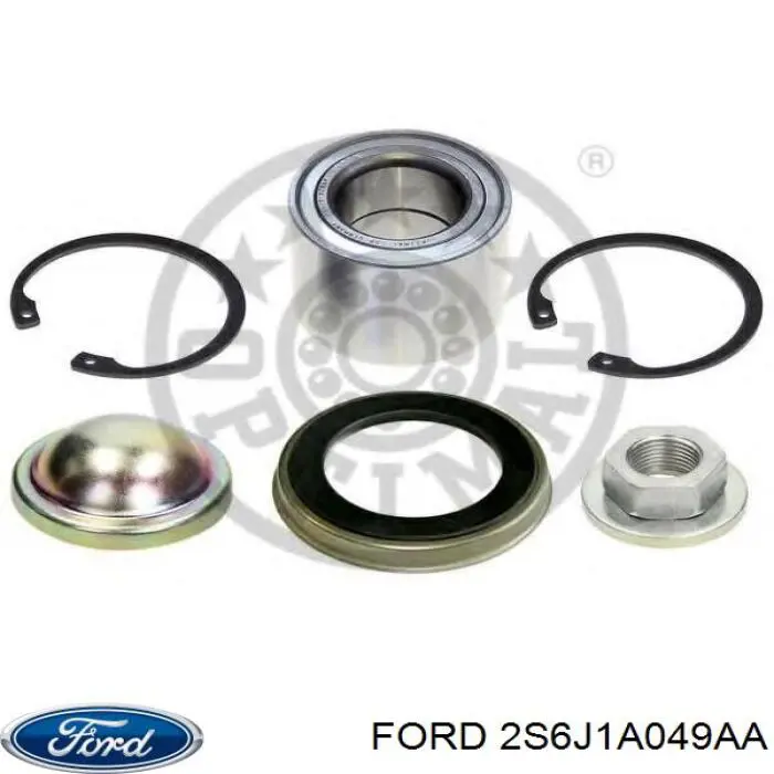 Підшипник маточини задньої Ford 2S6J1A049AA ціна, від 27.54 USD