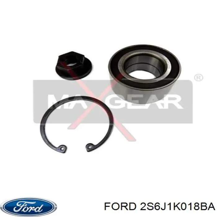 Підшипник маточини Ford 2S6J1K018BA