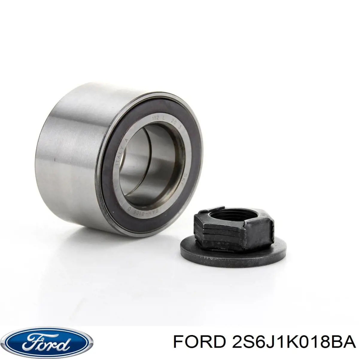 Комплект підшипник маточини передньої Ford 2S6J1K018BA ціна, від 16.40 USD