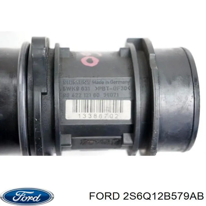 2S6Q12B579AB Ford Датчик витрати повітря