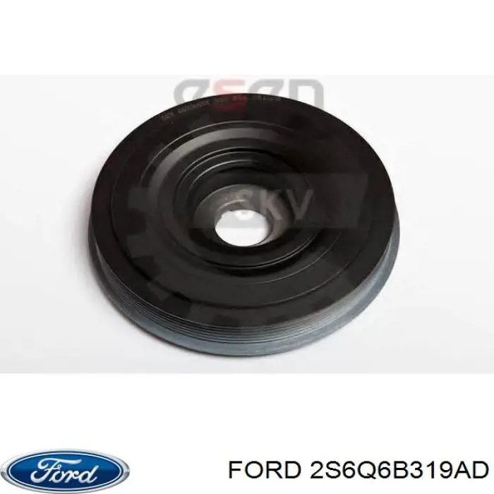 Шків колінвала (демпфер ) Ford 2S6Q6B319AD ціна, від 55.68 USD