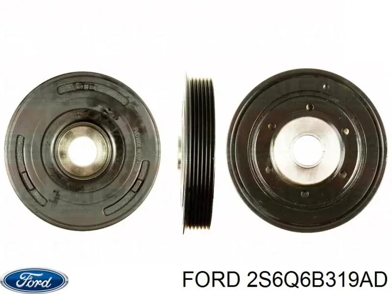 Демпферний шків колінвала Ford 2S6Q6B319AD