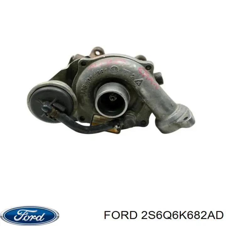Купити 2S6Q6K682AD Ford Турбіна