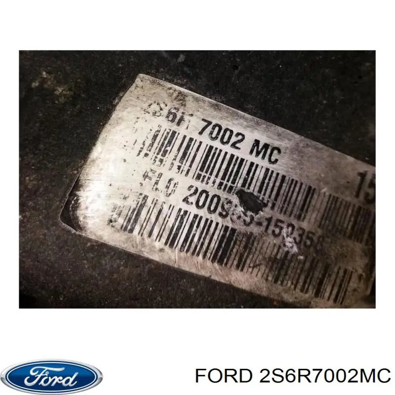 2S6R7002MC Ford МКПП
