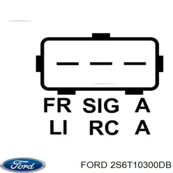 Купити 2S6T10300DB Ford Генератор