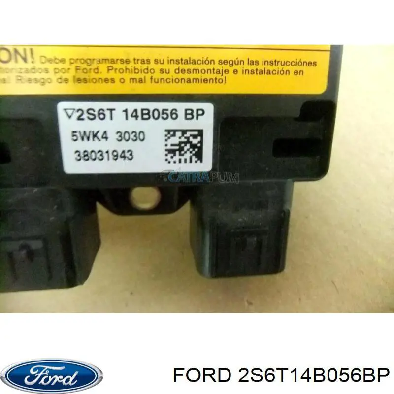 Модуль-процесор керування подушки безпеки 2S6T14B056BP Ford