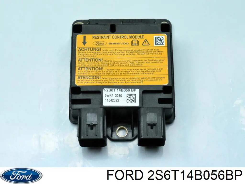 2S6T14B056BP Ford Модуль-процесор управління подушки безпеки