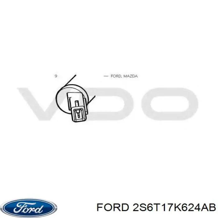 Двигун омивача скла передній/задній Ford 2S6T17K624AB ціна, від 4.91 USD