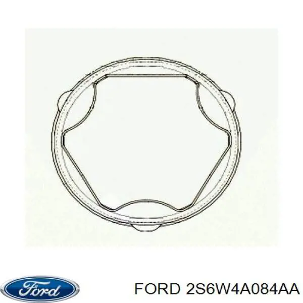 Купити 2S6W4A084AA Ford Пильник шарніра приводу