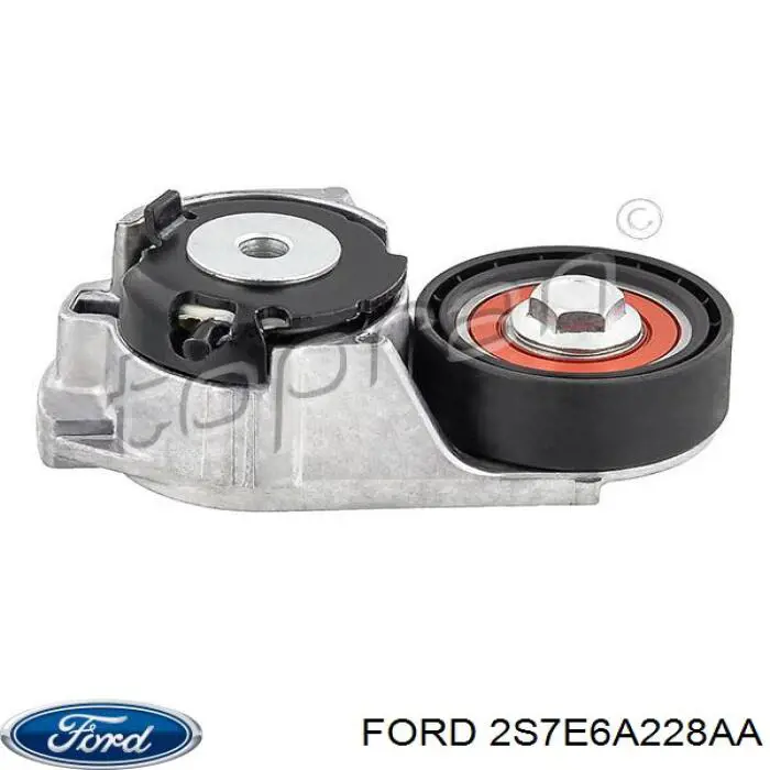 Натягувач приводного ременя Ford 2S7E6A228AA ціна, від 10.26 USD