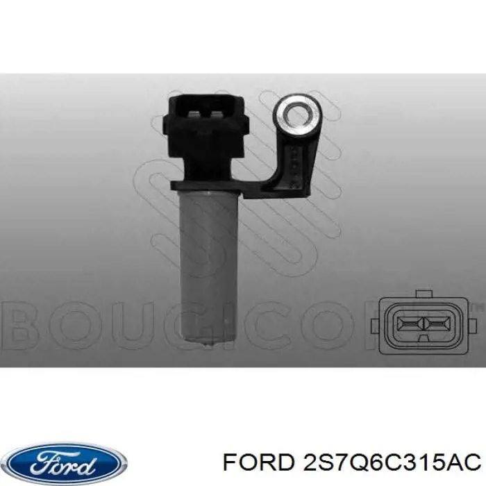 Датчик колінвала 2S7Q6C315AC Ford