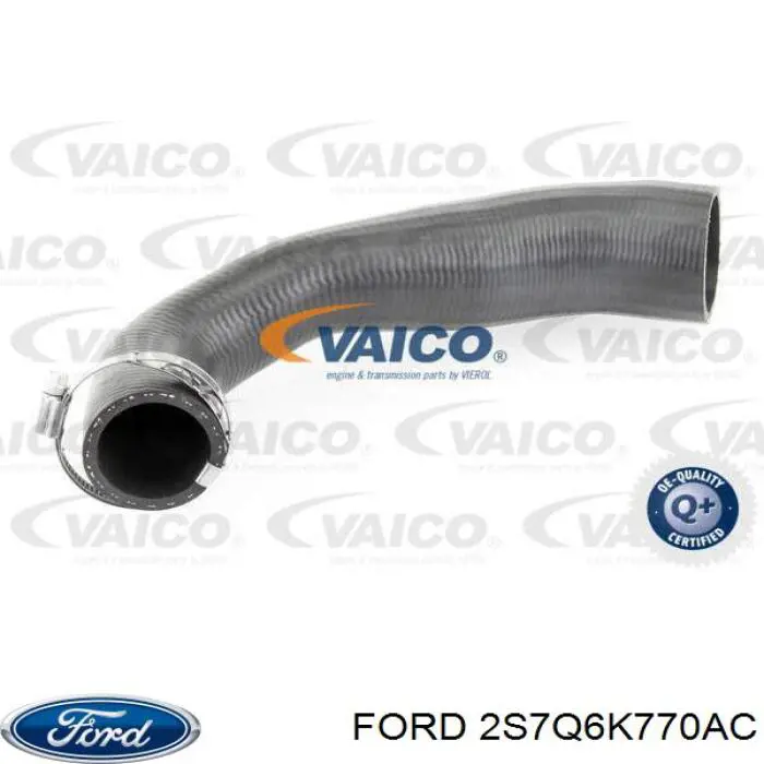Купити 2S7Q6K770AC Ford Шланг/патрубок интеркуллера