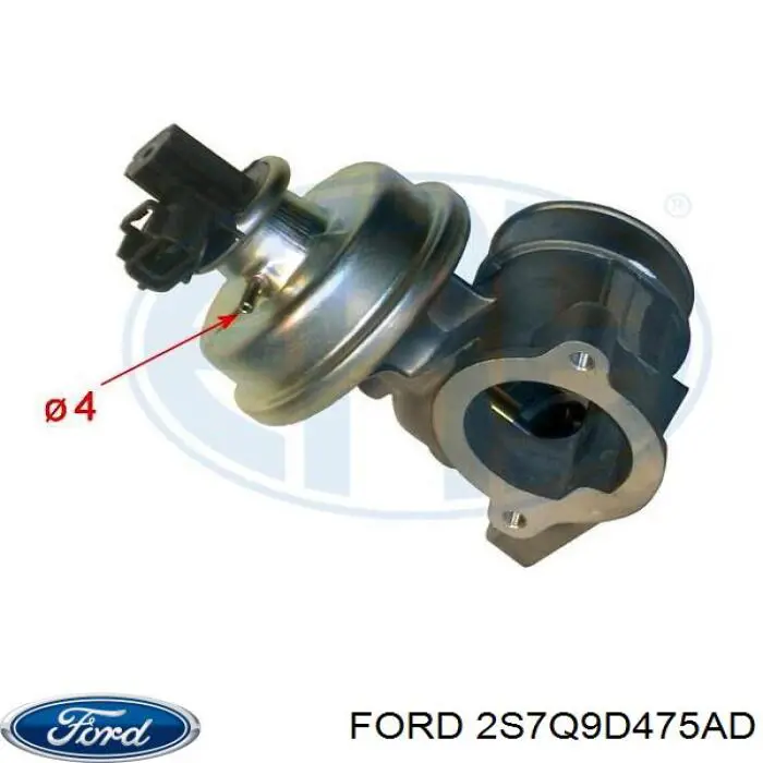 Клапан EGR Ford 2S7Q9D475AD ціна, від 49.57 USD