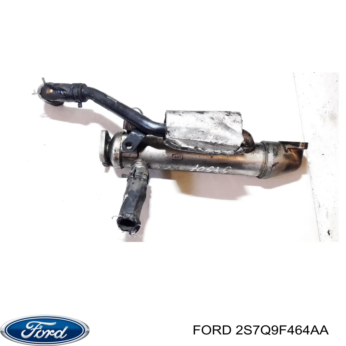 Купити 2S7Q9F464AA Ford Радіатор системи EGR рециркуляції вихлопних газів
