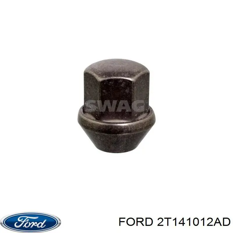 Гайка кріплення колеса Ford 2T141012AD ціна, від 4.16 USD