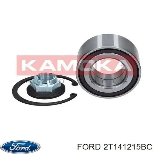Комплект підшипник маточини передньої Ford 2T141215BC ціна, від 23.67 USD