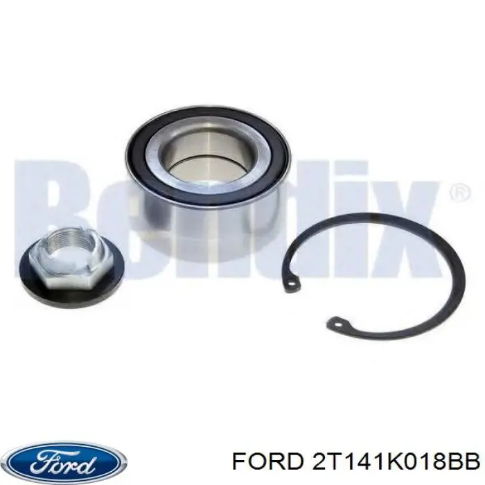 Підшипник маточини передньої 2T141K018BB Ford