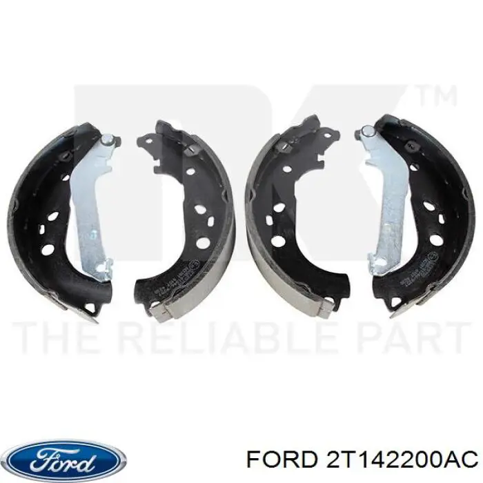 Колодки гальмові задні, барабанні Ford 2T142200AC ціна, від 29.16 USD