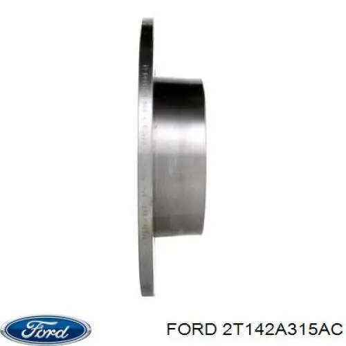 Диск гальмівний задній Ford 2T142A315AC