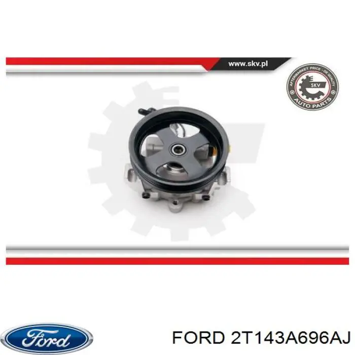 2T143A696AJ Ford Насос гідропідсилювача