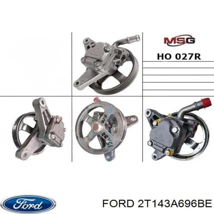 Купити 2T143A696BE Ford Насос гідравліки