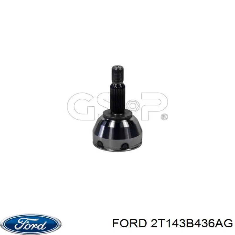 Купити 2T143B436AG Ford Піввісь права