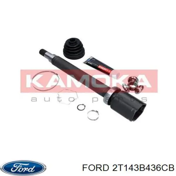 Піввісь передня, права Ford 2T143B436CB ціна, від 106.18 USD