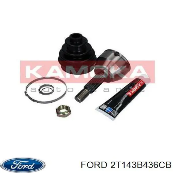 Купити 2T143B436CB Ford Піввісь права