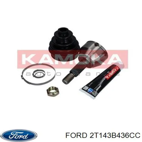 2T143B436CC Ford Привід передній правий