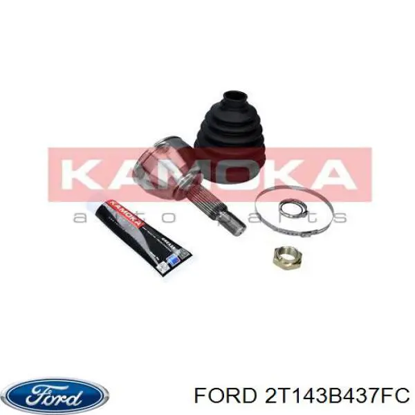 2T143B437FC Ford Привід лівий