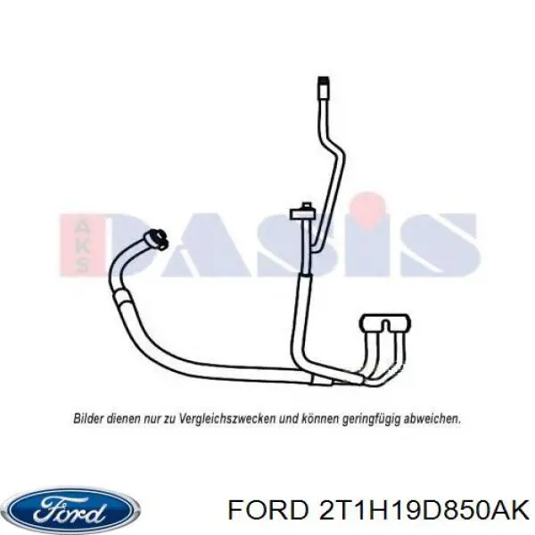 1449992 Ford Шланг кондиціонера, від компресора до радіатора